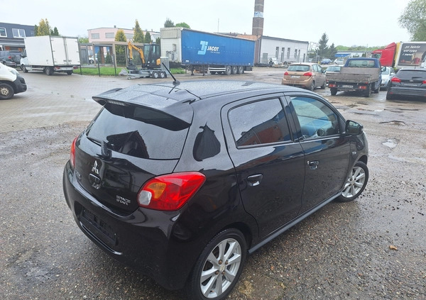 Mitsubishi Space Star cena 19900 przebieg: 199000, rok produkcji 2015 z Obrzycko małe 67